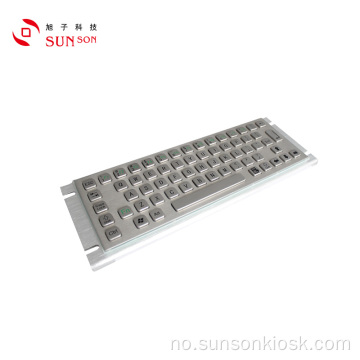 Diebold rustfritt stål tastatur
